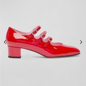 Kina Red Patent Leather 39